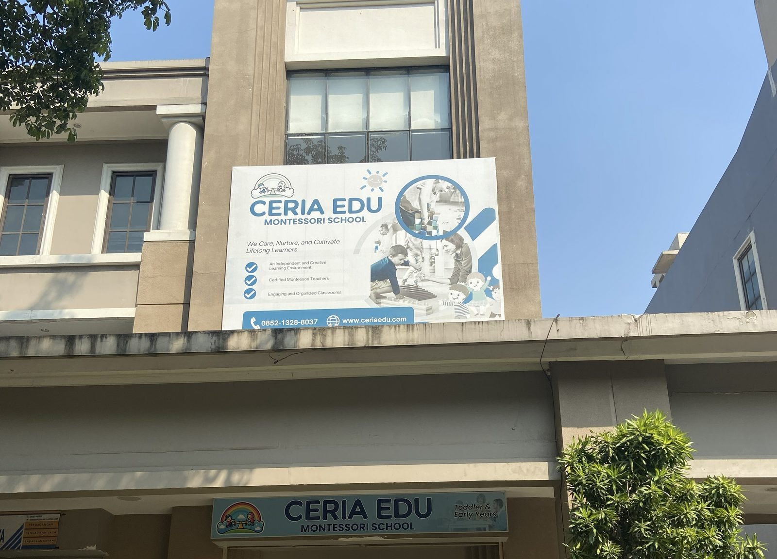 Tampak depan Ceria Edu Montessori School